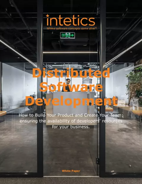 Distributed Software Development: How to Build Your Product and Create Your Team White Papers and eBooks, 28 Distributed Software Development: How to Build Your Product and Create Your Team White Papers and eBooks, 28 - intetics.com