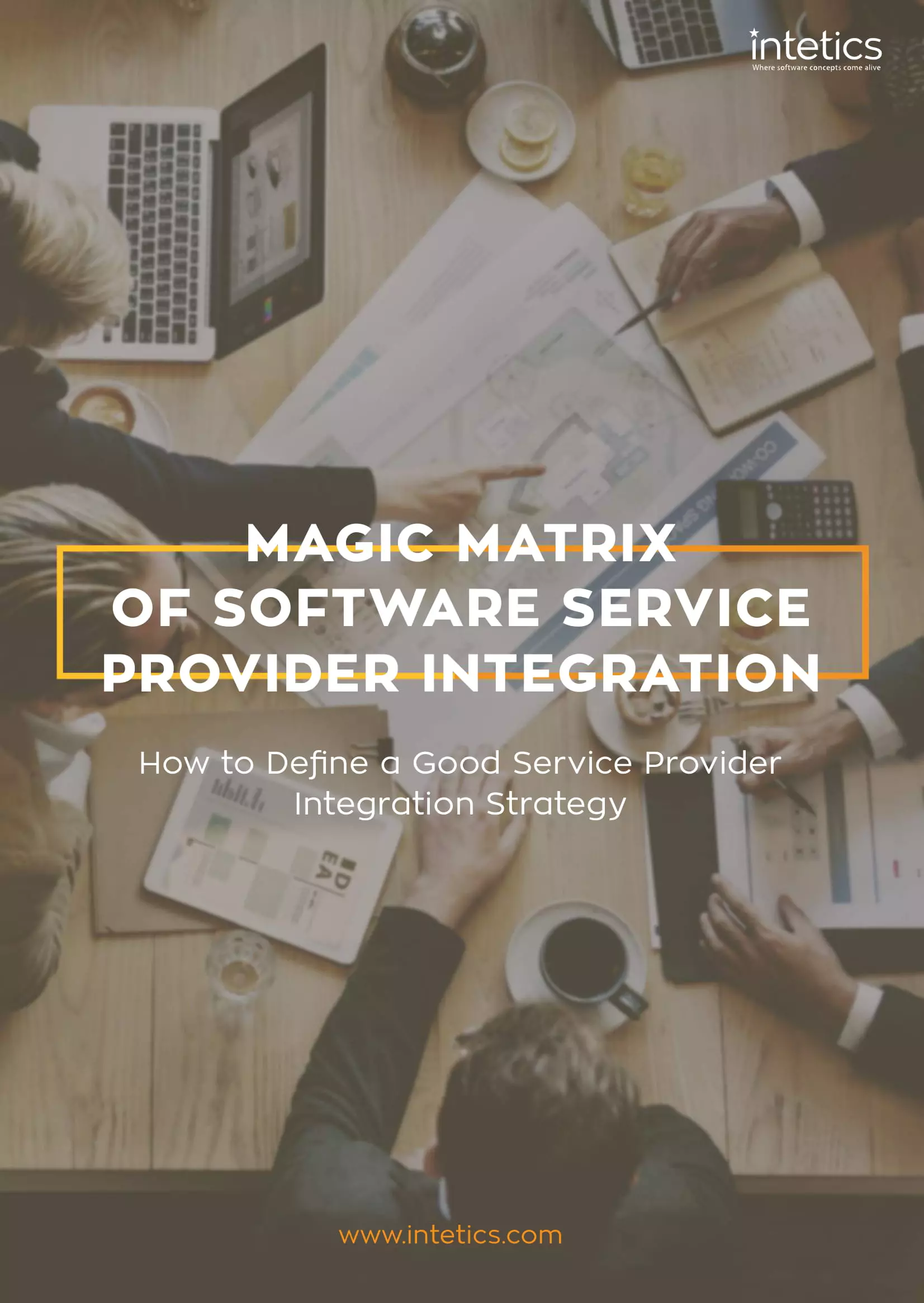 Magic Matrix of Software Service Provider Integration White Papers and eBooks, 41 Magic Matrix of Software Service Provider Integration White Papers and eBooks, 41 - intetics.com