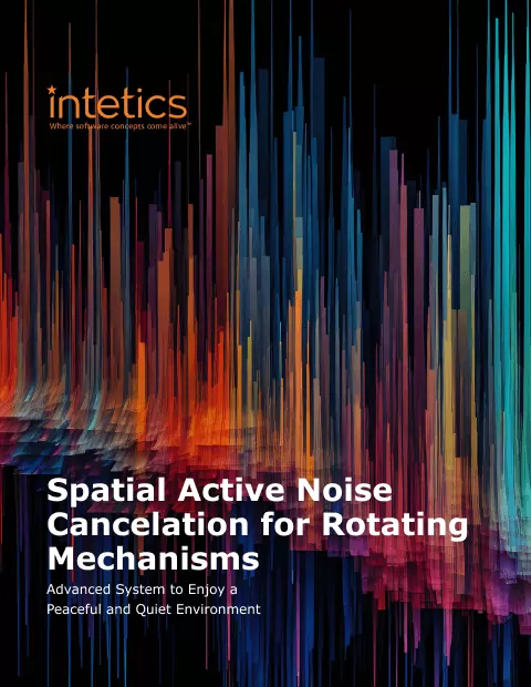 Spatial Active Noise Cancelation for Rotating Mechanisms White Papers and eBooks, 21 Spatial Active Noise Cancelation for Rotating Mechanisms White Papers and eBooks, 21 - intetics.com